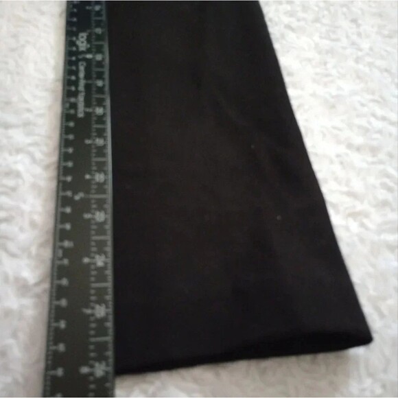 Grass Collection Women’s Black Sz L Blazer Jacket Button Sleeves Stretchy - Picture 12 of 13